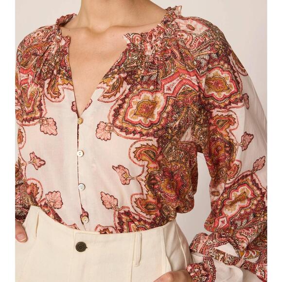 NEW CLEOBELLA alicia blouse in foulard paisley - Picture 4 of 5